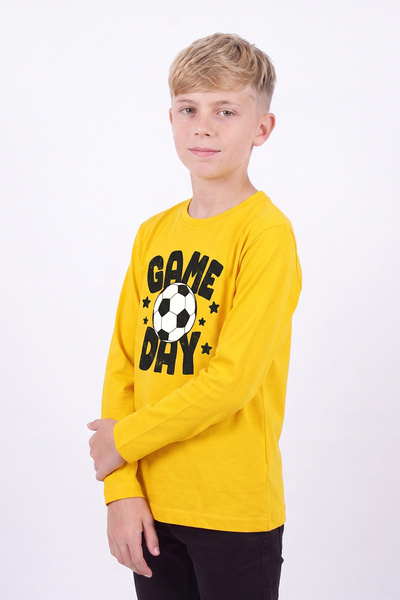 panios kids 4'lü Erkek Çocuk Yuvarlak Yakalı Baskı Detaylı Sweatshirt