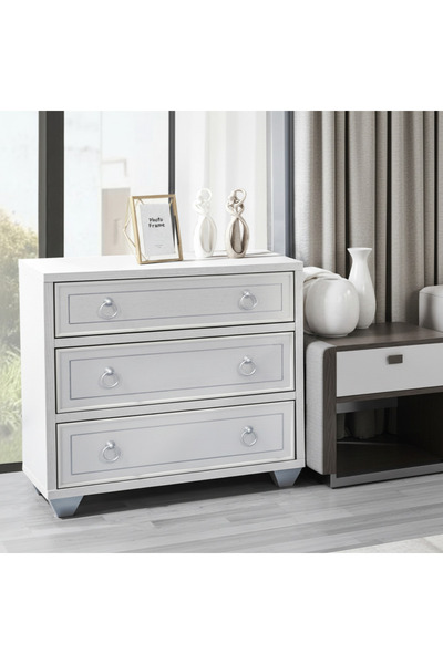 Roots Furniture طاولة جانبية مزينة بالجواهر