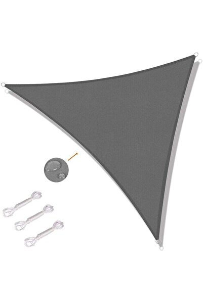 STARSTAR 4x4x4 meter triangular sunshade sail - UV-protected sunshade sail, s...