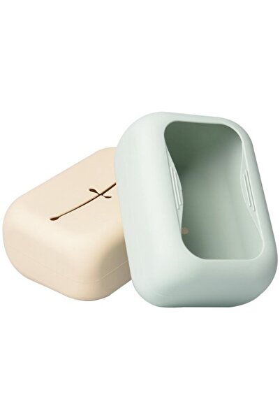 STARSTAR 2 Pieces Drop-Resistant Silicone Tissue Box Holder, Non-Slip Creativ...