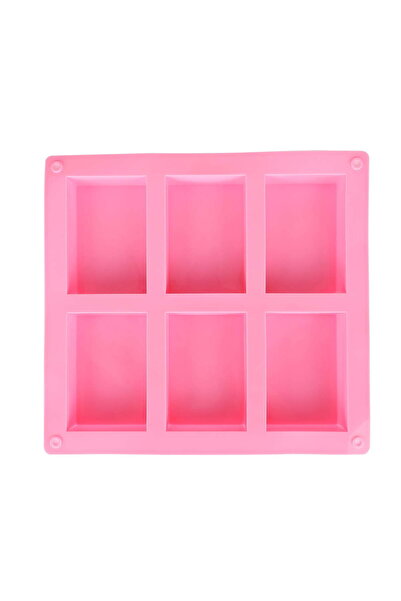 STARSTAR Rectangular soap mold, non-stick and easy-to-unmold silicone materia...