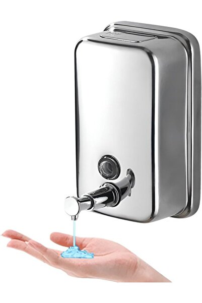 STARSTAR Stainless Steel Soap Dispenser - Wall-Mounted - 500ml - Modern Style...