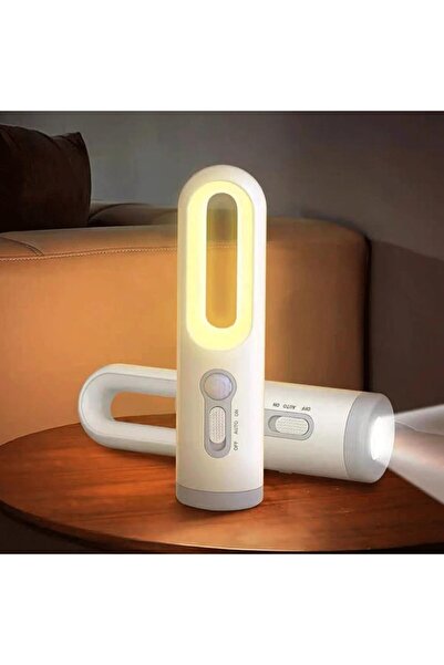 STARSTAR Motion-Sensing Night Light USB Rechargeable Waterproof 3-in-1 Portab...