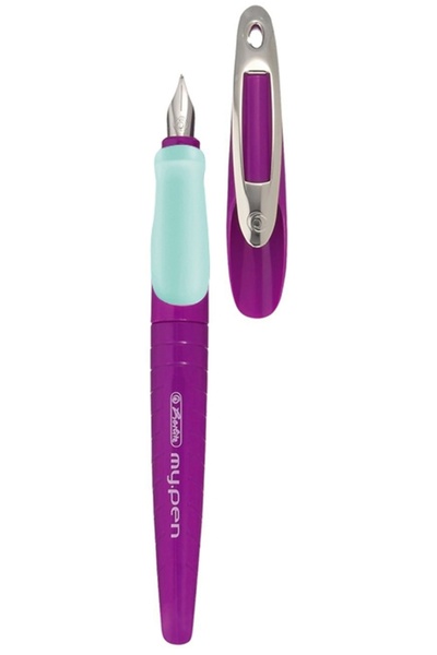 Herlitz Stilou My Pen, penita M, lila/menta, vrac,