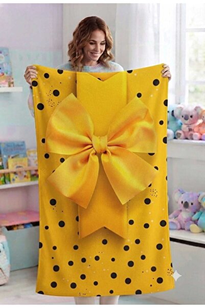 Elmas Dizayn 80X150 cm Bath Beach Girls' Baby Towel Hypoallergenic Quick Dryi...