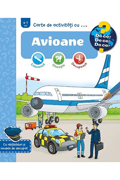 CASA Carte de activitati cu avioane - Sebastian Coenen