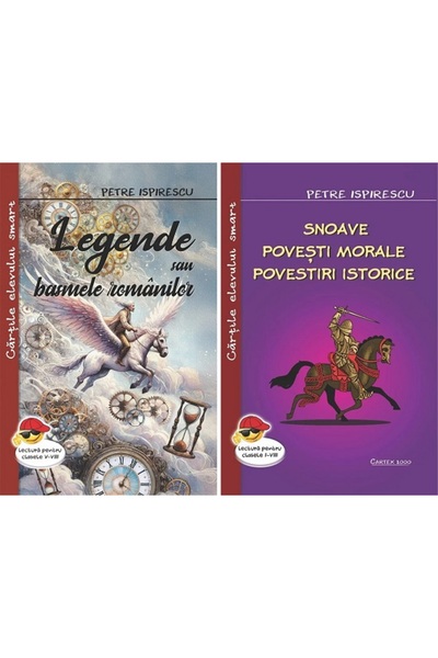 Cartex Pachet 2 carti: Legende sau basmele romanilor + Snoave. Povesti morale...