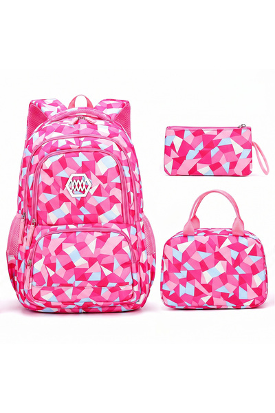 HI-FINE Large Capacity 3Pcs Kids Backpack Set, Water‑resistant Durable School...