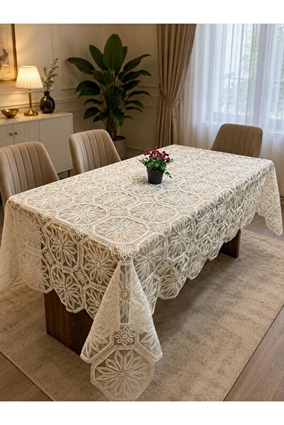diabella Özlem Güpürlü Tablecloth