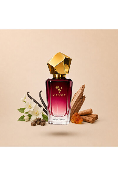 ViaDora F200 Vanilya ve Yasemin Kadın Parfümü - 50 ml Eau De Parfum