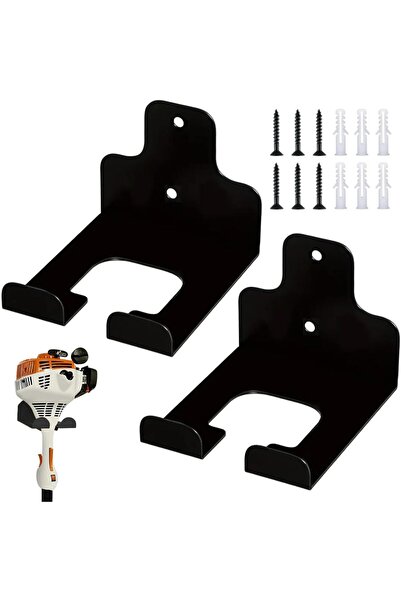 STARSTAR Two-piece wall-mounted lawnmower/brush cutter bracket set, garden to...