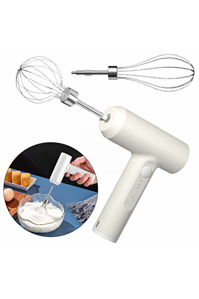STARSTAR Cordless handheld blender - USB Recharge - For home use - & as a Kit...