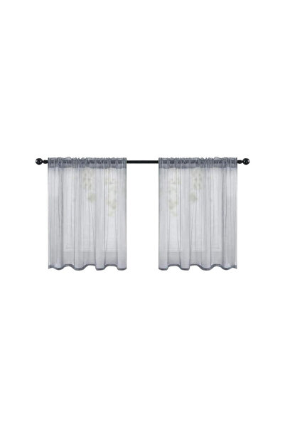 STARSTAR Two-piece sheer bistro curtains, short style, partition curtain, she...