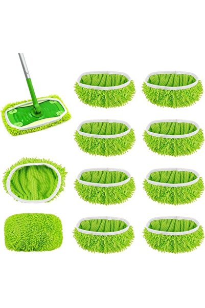 OEM Set de 8 lavete din microfibră, compatibile cu Swiffer, 25,5 x 11,5 cm, p...