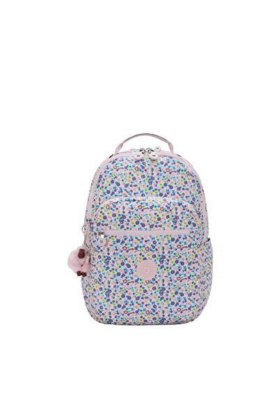 Kipling Seoul Lap Large Sırt Çantası Digi Flower Print KI58167ER