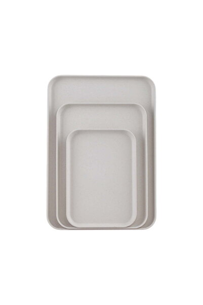 STARSTAR Plates and trays, three-piece sets of large, medium and small family...