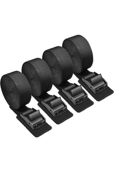 STARSTAR Bundle Straps 2.5m Secure Straps With Stainless Steel Buckles For Ca...