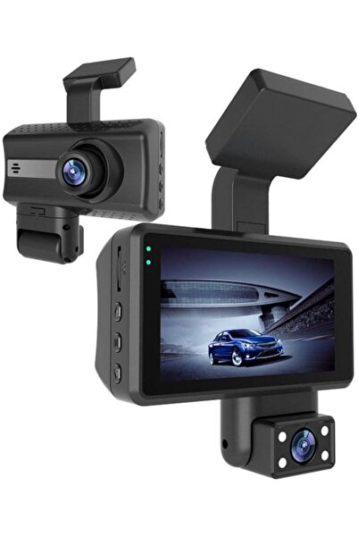 STARSTAR Car video recorder, dual-lens dashcam, night vision DVR video camera...