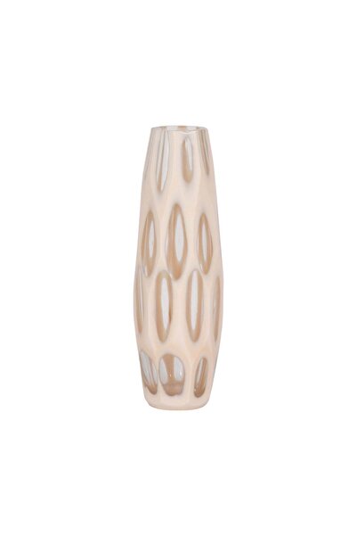Sagebrook Home 18" Reed Large Chiseled Vase