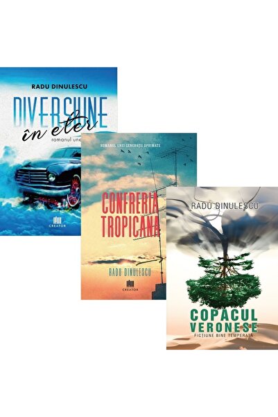 Editura Creator Pachet 3 carti: Trilogia Galateana - Radu Dinulescu