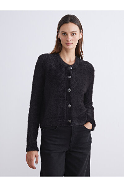 LC Waikiki Crew Neck Women's Knitwear Cardigan