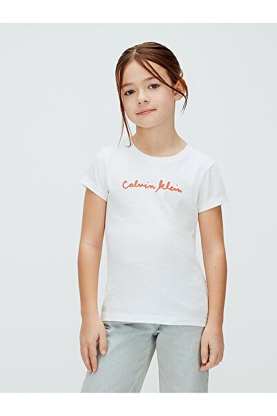 Calvin Klein Kız Çocuk Tişört LVCKSJA17G