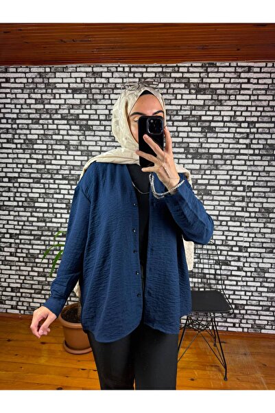 ZarülAAy fashıon Kimono with Button Detail on the Front, Standard Size
