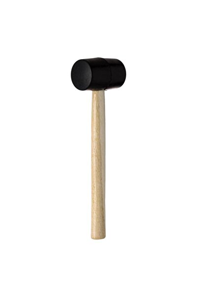 BAMI NETWORK Ciocan de cauciuc cu maner de lemn 290g unelte delicate