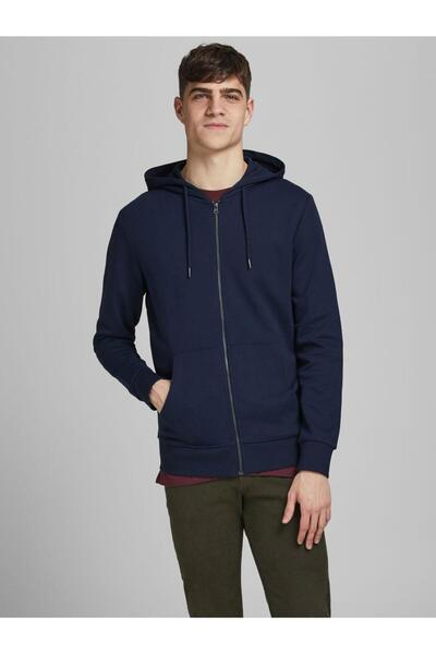 Jack & Jones Ζακέτα "J&J" μπλε