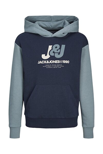 Jack & Jones Μπλούζα φούτερ αγόρι "Kylo junior" μπλε