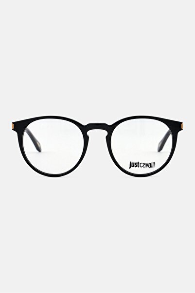 Just Cavalli Women VJC049 Round Eyeglasses, Black
