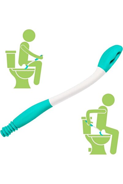STARSTAR Green 39.5 cm Toilet Wiping Aid, Long Reach Bathroom Assist Tool for...