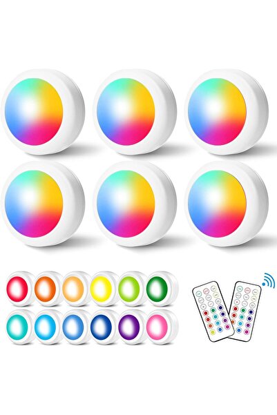STARSTAR indoor LED night lights, wireless colored display lights, battery-po...