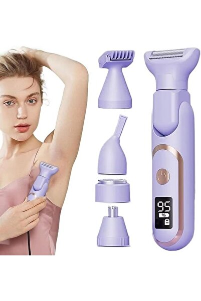 STARSTAR 5-in-1 Electric Shaver - with LED Display - Rechargeable Wireless De...