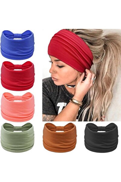 STARSTAR Women's Extra Wide Bohemian Floral Stretch Headbands, African Style ...