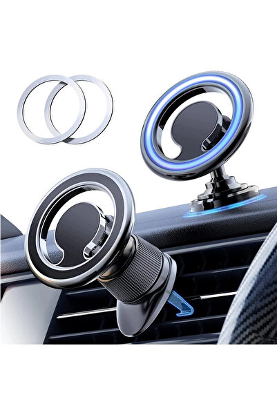 STARSTAR Magnetic car phone holder, compatible with MagSafe, suitable for car...