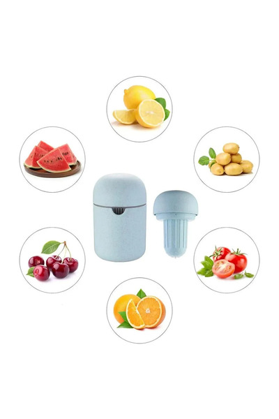 STARSTAR lemon-shaped manual juicer, suitable for lemons and limes.