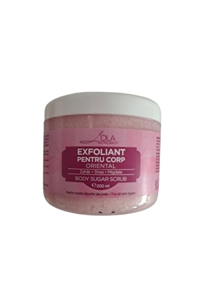 Lola Natural Beauty Scrub corporal, Lola Beauty, cu vanilie, zahăr, shea și m...