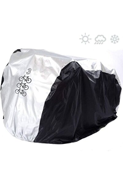 NO BRAND Husă de protecție - 3 Biciclete - Husă șa - Geantă de depozitare - 2...