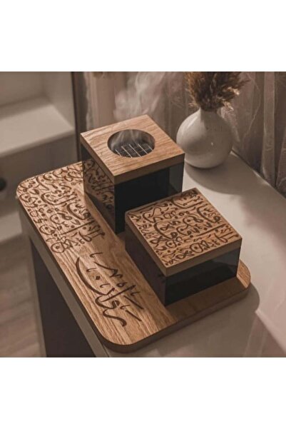 Orthia Arabic Calligraphy Incense Burner
