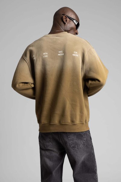 Catch Yıkamalı Sweatshirt