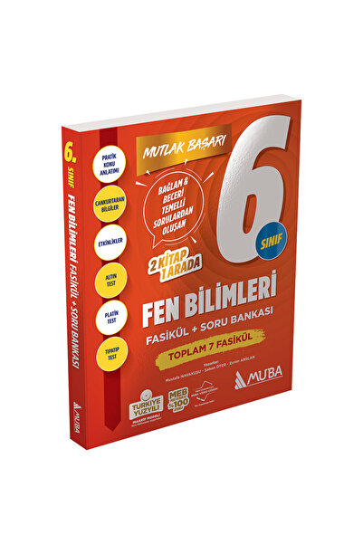Muba Yayınları FSK6003 MB 6.Sınıf Fen Bilimleri Fasikül + Soru Bankası