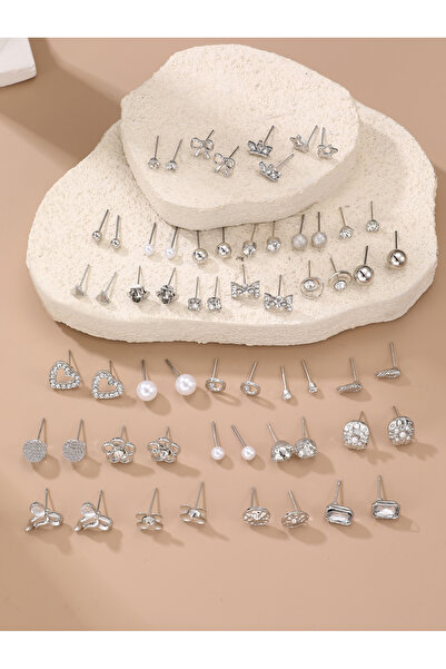 Take Two By Styli Set of 30 - Stud Earrings Set