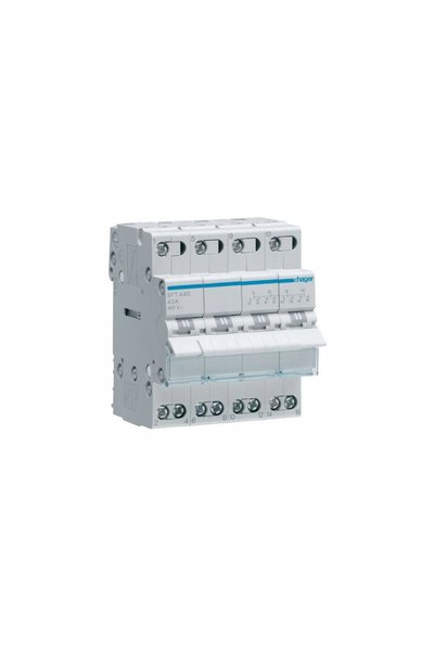 hager Modul de comutare pentru selecția sursei de alimentare generator-rețea ...