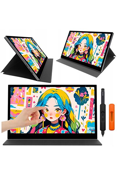 NO BRAND Tabletă grafică 1920x1080 15.6 TOUCH BOSTO P160T Profesională pentru...