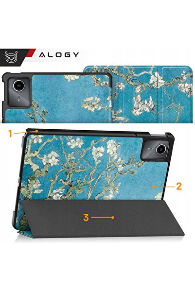 ALOGY Husă cu imprimeu pentru tabletă Lenovo Tab M11 10.95 K11 K11E TB330XUP