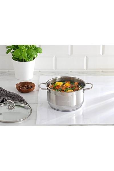 ZWIEGER Set de oale cu capace ROCCA 10 piese + Tigaie 20, 28 cm