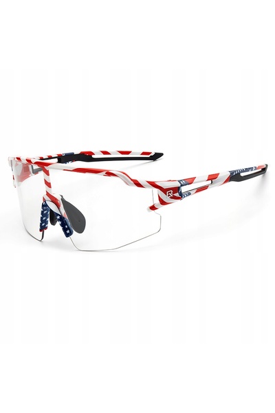 ROCKBROS Ochelari de ciclism fotocromatici cu protecție UV și inserție pentru...