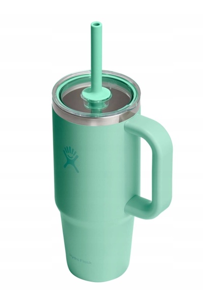 NO BRAND Pahar termic Hydro Flask Travel Tumbler Clear LID 24 Oz / 710 ML