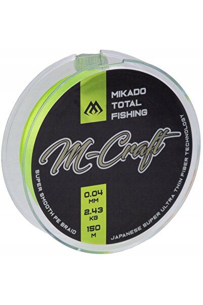 Mikado M-CRAFT BRAID 0.08mm 150m Fir împletit FLUO